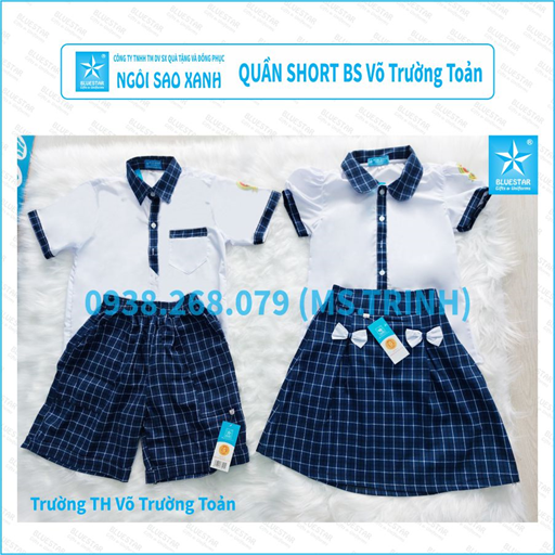 QUẦN SHORT BS - TIỂU HỌC VÕ TRƯỜNG TOẢN